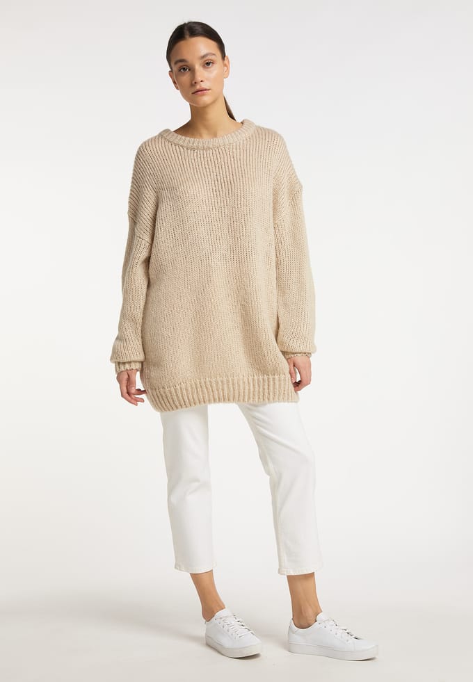 RISA Jumper Dames lichtbeige