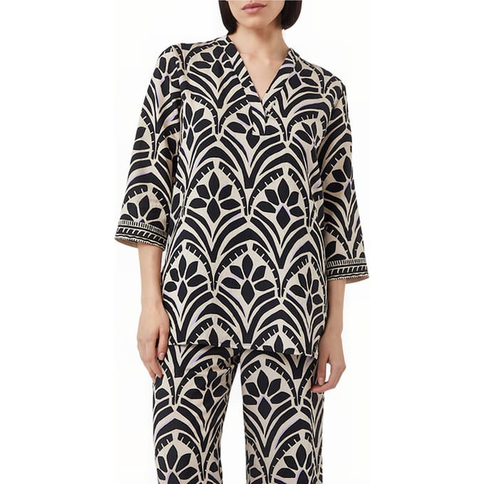 Comma  Blouses Black Taglia: 36 | Magliette intime Outlet | Donna | Nero