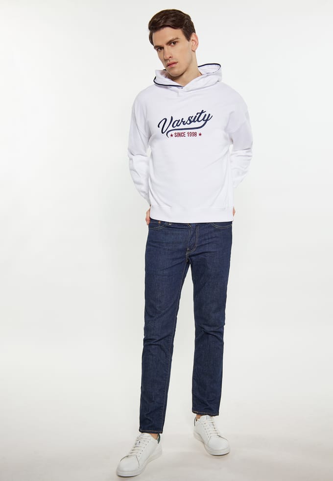 Mo Sweatshirt Heren wit