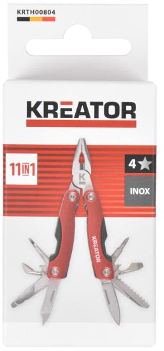 Kreator Multifunctioneel Gereedschap KRTH00804 - 11 in 1 - Klein