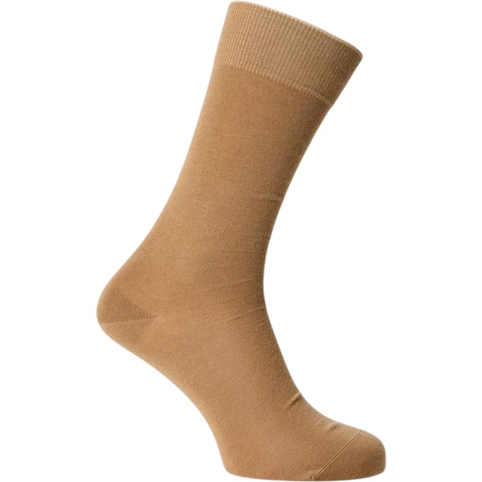 Boss Kinderen/Kids Kasjmier Crew Sokken (Beige)
