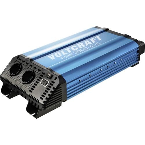 VOLTCRAFT PSW 2000-12-G Omvormer 2000 W 12 V/DC - 230 V/AC Zuivere sinusvorm