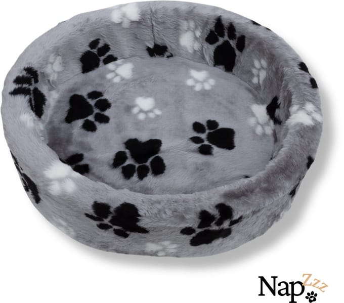 NapZZZ Hondenmand – Gr Poot Grijs- 85 x 73 x 21 cm