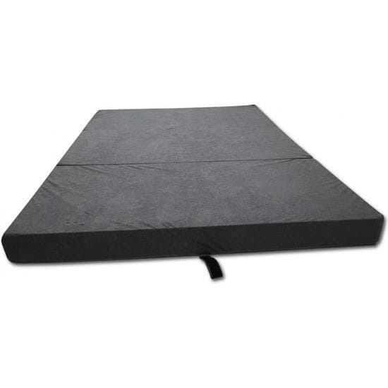 Opvouwbaar matras - Gast - 200x80x10 cm - Grijs - Gemiddeld comfort - 1-persoons grijs