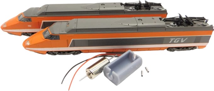 micromotor NH009 motor ombouwset voor Kato TGV (Oud)