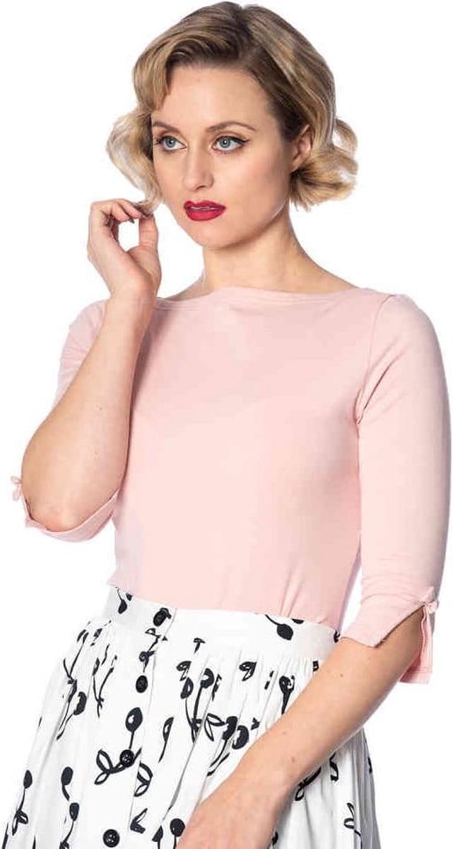 Dancing Days - OONAGH BASIC Longsleeve top - S - Roze