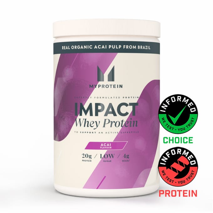 Impact Whey Protein - 600G - 20servings - Acai