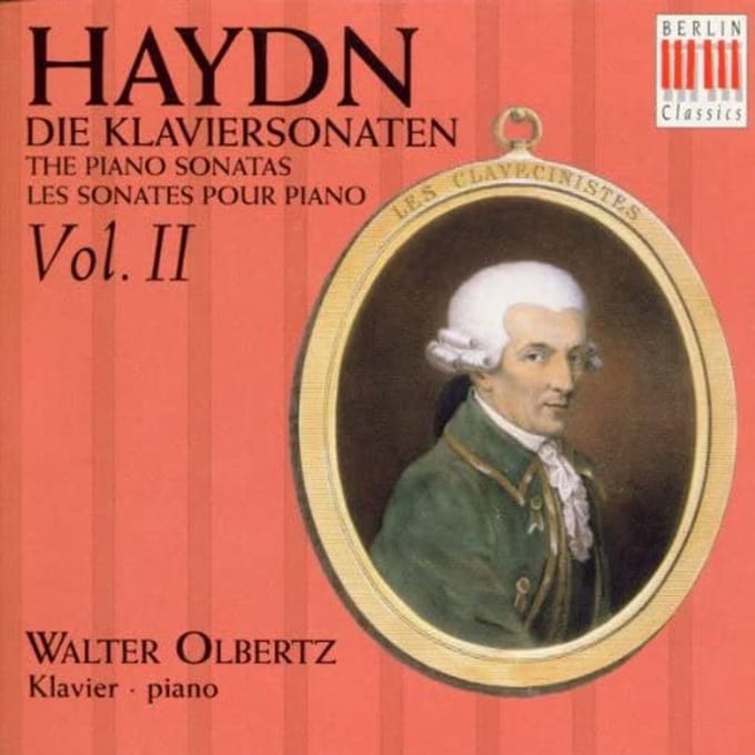 CD HAYDN; OLBERTZ - Haydn;Pianowerken Deel 2 Japan Klassiek Gebruikt beige