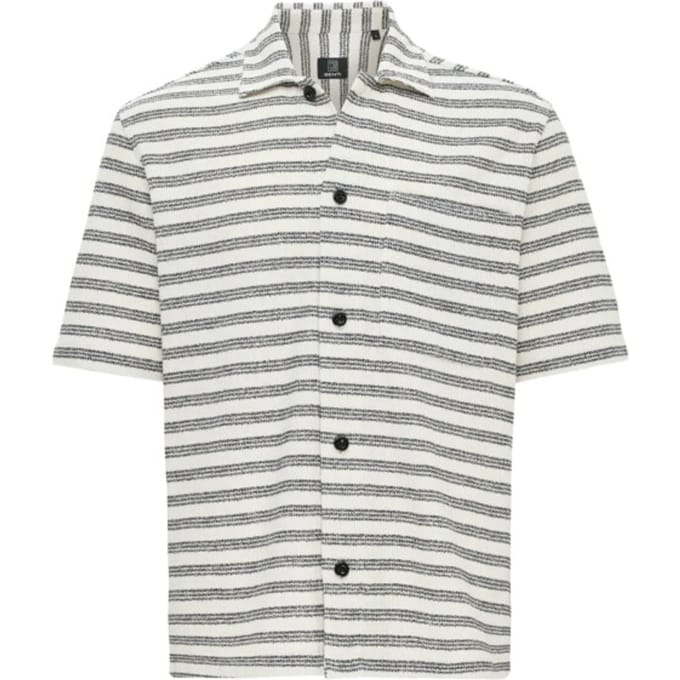Genti Casual overhemd donker