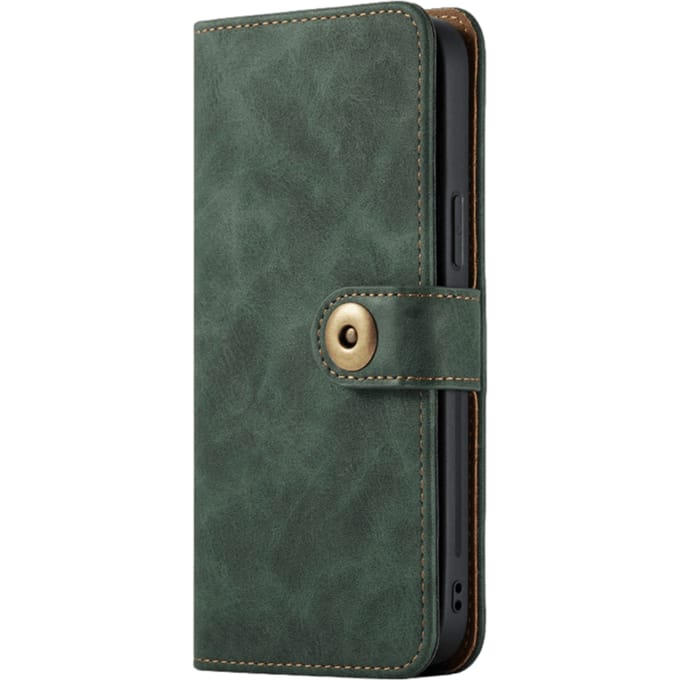 Mocaa iPhone 12 Mini Vintage 2-in-1 Wallet Hoesje Groen