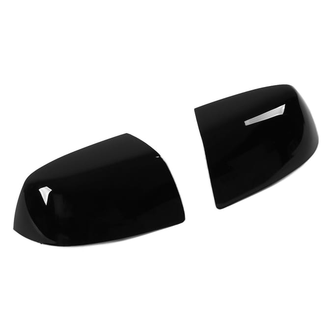 Set Achteruitkijkspiegelkappen Glanzend Zwart 1429790 Vervanging voor Ford Focus 2005-2007 black