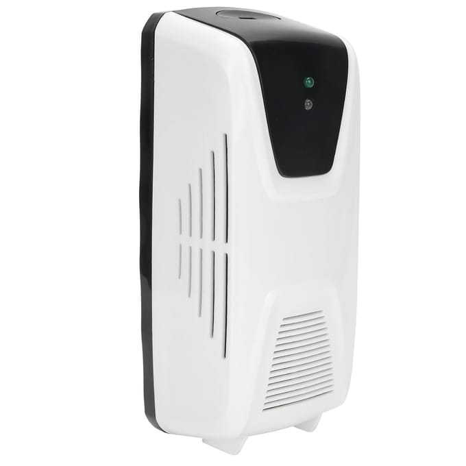 Essentiële Olie Diffuser Geurverwijderaar Inductie Ventilator Automatische Aroma Diffuser white