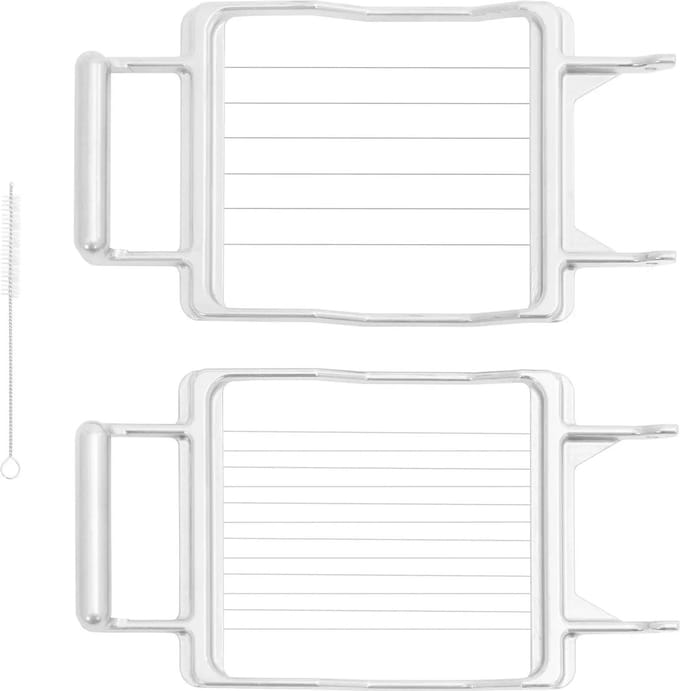 Kaassnijder - met 2 snijframes - RVS/aluminium - Royal Catering RCCSL-01