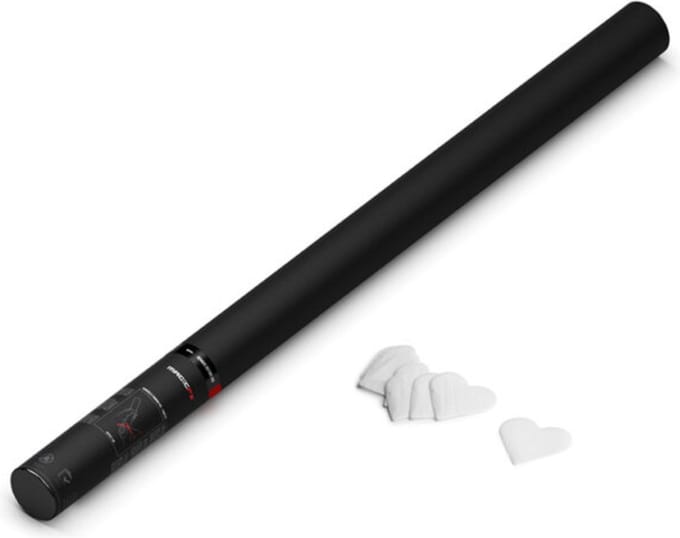 MagicFX Handheld Cannon 80cm Hearts Weiß -