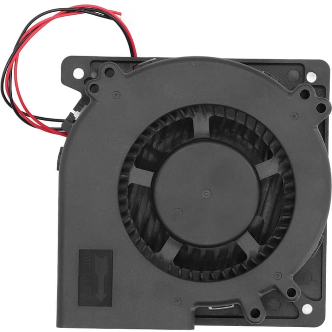 Centrifugaalventilator 12V 2A 3600RPM Dubbel Kogelgelagerde Luchtblazer Ventilator voor Communicatie Basisstation black