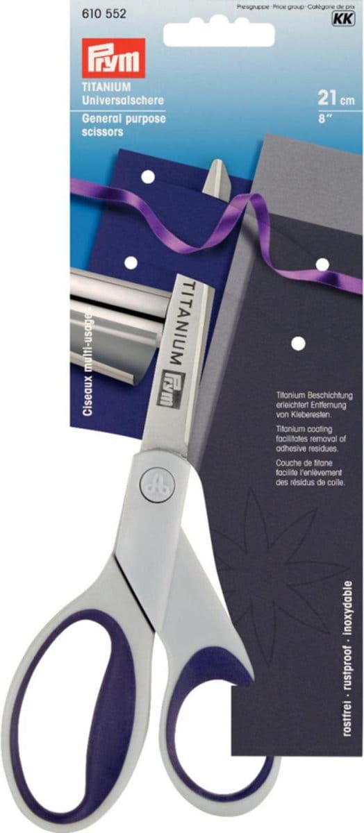 PRYM Universele schaar Titanium 21cm 8 610552 - Universele scharen - Prym