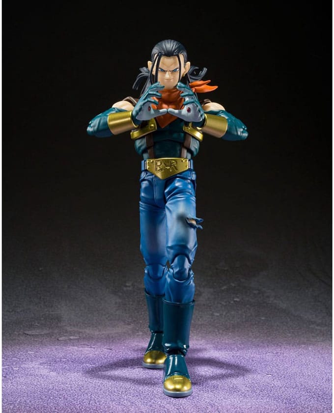 Bandai Tamashii Nations Dragon Ball GT S.H.Figuarts Action Figure Super Android 17 20 cm Action Figuur