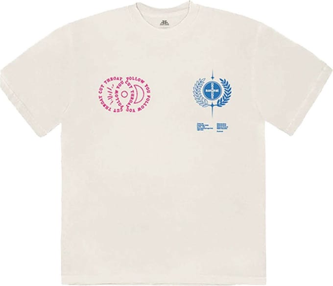 Imagine Dragons - Lyrics Heren T-shirt - M - Creme