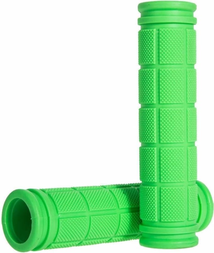 *** Full Grip Fietshandvatten Groen - Anti Slip - Fietsstuur - 115mm/22mm - van Heble® ***
