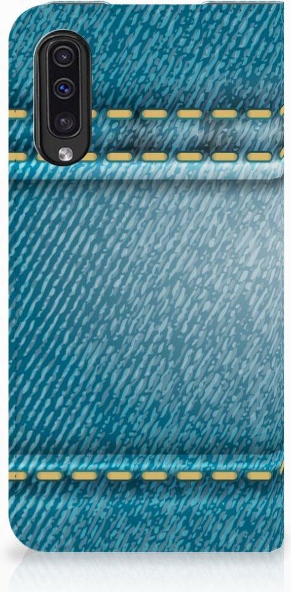 Samsung Galaxy A50 Hippe Standcase Jeans