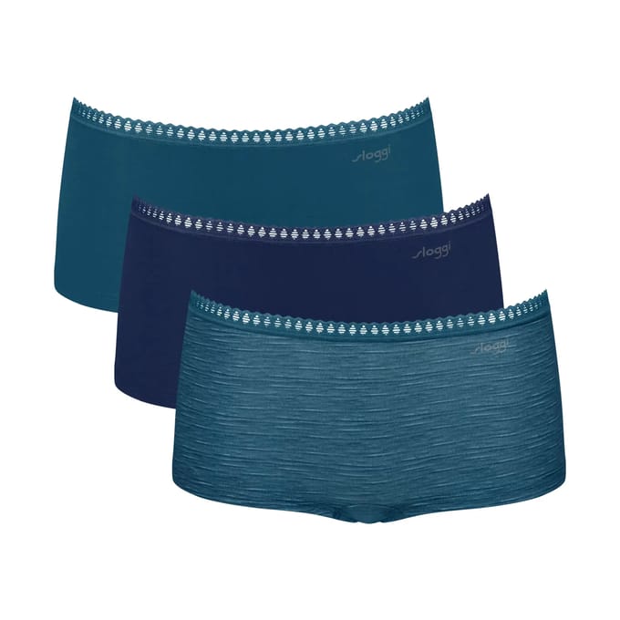 Sloggi GO Crush Short C3P Dames Onderbroek - TURQUOISE