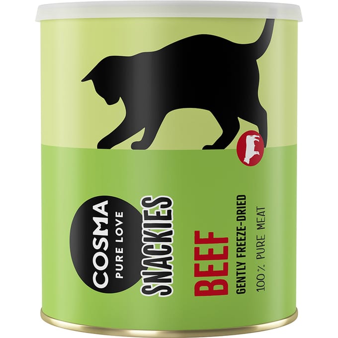 130g Rund Maxi Tube Cosma Snackies Gevriesdroogde Kattensnacks