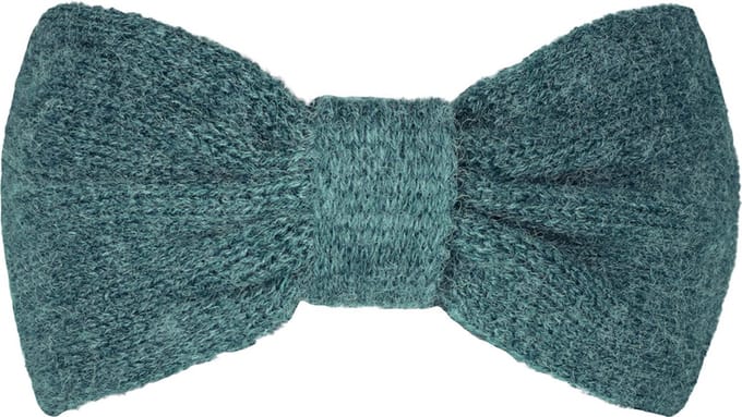 Groene Haarband Cozy Bow - Winter hoofdbanden - Dames Haarbanden - Groen