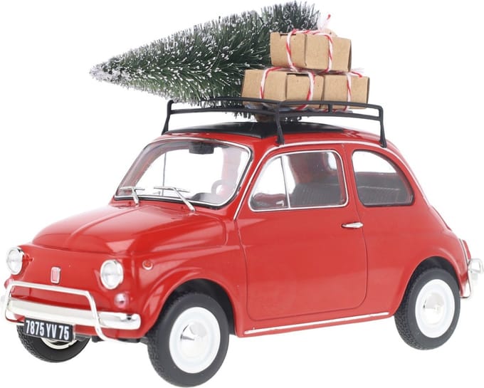 Fiat 500L Christmas 1968 - 1:18 - Norev