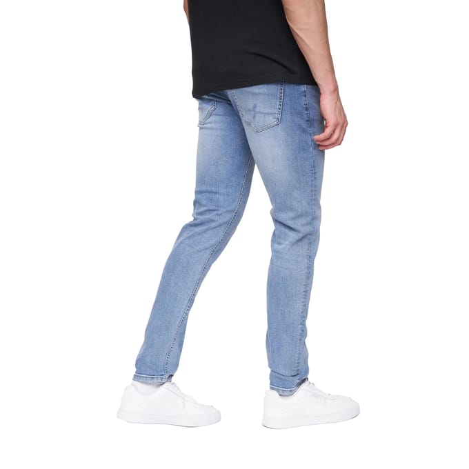 Henleys Heren Mayhen Slim Jeans (Lichte wasbeurt)