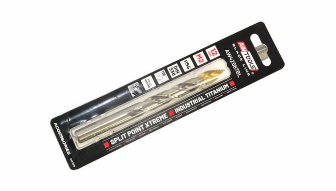 Awtools Extreme - Metaalboor - 12mm - HSS-TiN - Split Point