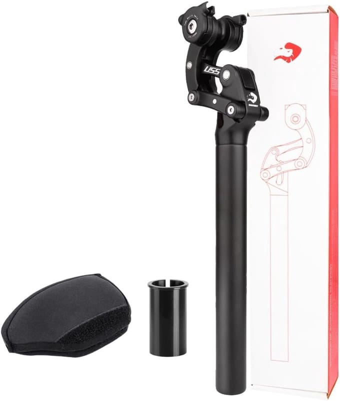 Verende Zadelpen Fiets - Diverse Diameters (27.2mm tot 33.9mm) met Set Shims