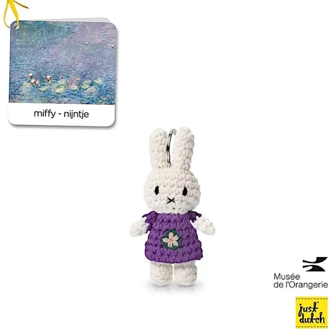 Sleutelhanger Just Dutch Miffy x Monet Nympheas