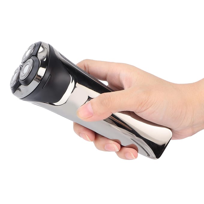 Elektrisch Scheerapparaat USB Oplaadbaar Waterdicht Zwevend Mes Baardscheerapparaat Trimmer 5W gray