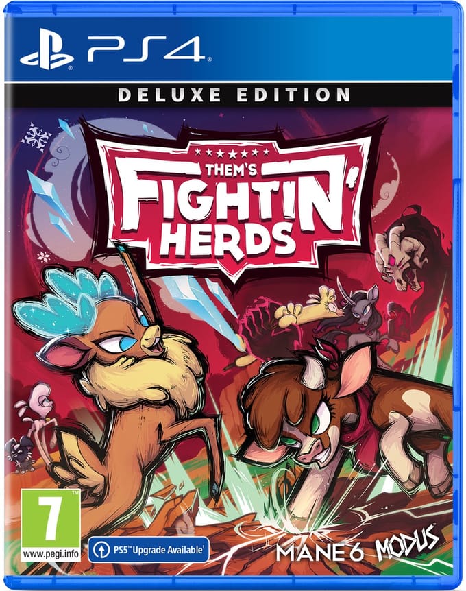 Them's Fightin' Herds - Deluxe Edition - Sony PlayStation 4 - Fighting