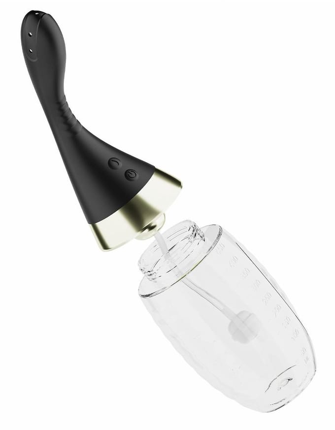 Blush Anal Adventure Platinum Aqua Jet - Zwart - 28 cm