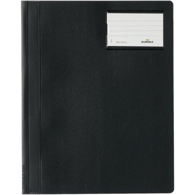 Snelhechter Durable A4 PVC etiketvenster zwart