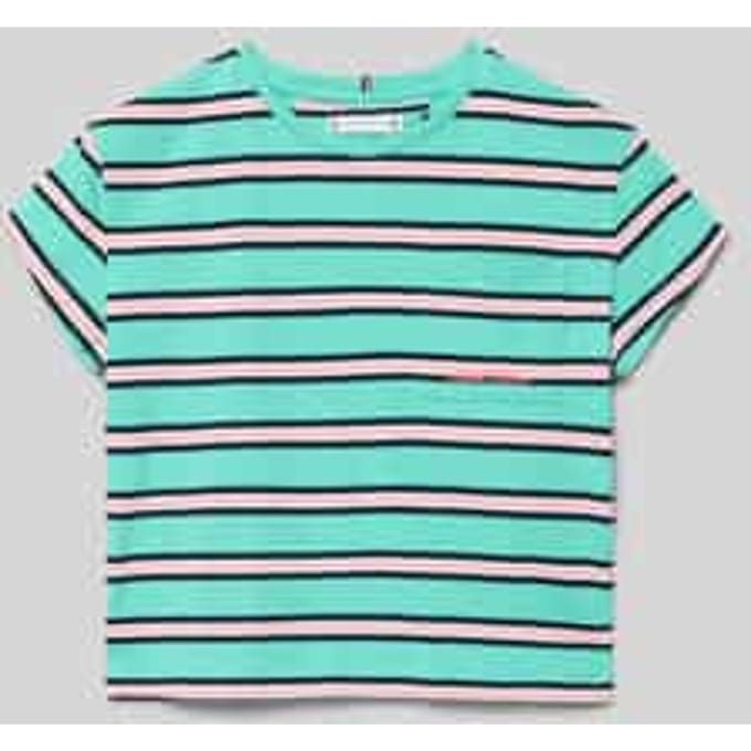 regular fit T-shirt van puur katoen