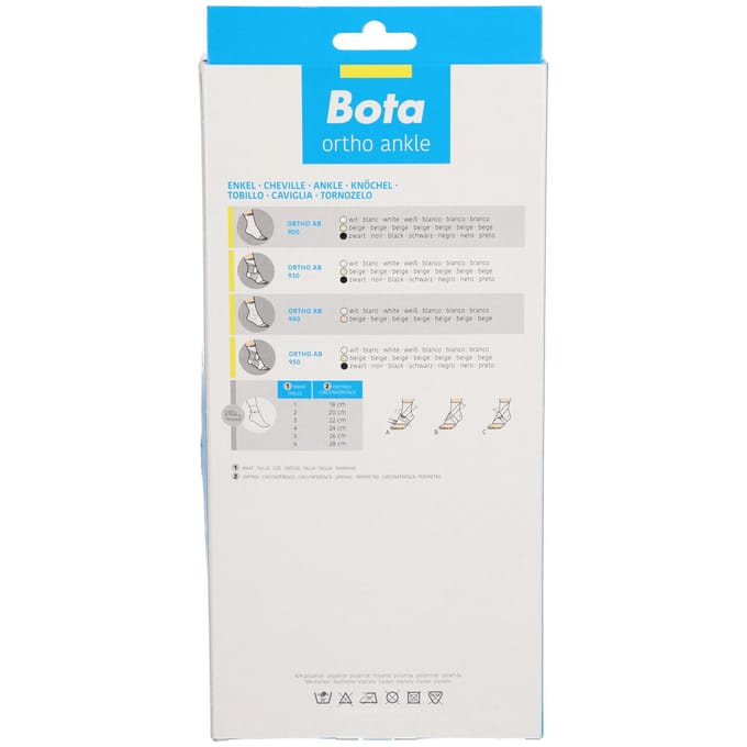 Bota Ortho AB 940 + Silicone Skin Maat 4 1 Verband(en)