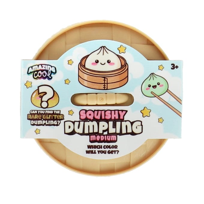 Amazing Cool squishy dumplings medium 10cm x 5cm 5