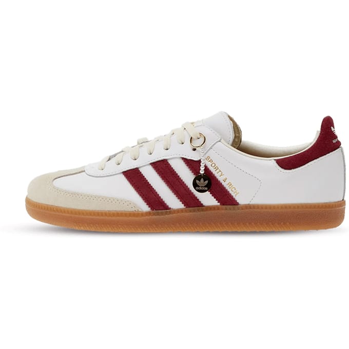 adidas Samba x Sporty & Rich White Burgundy