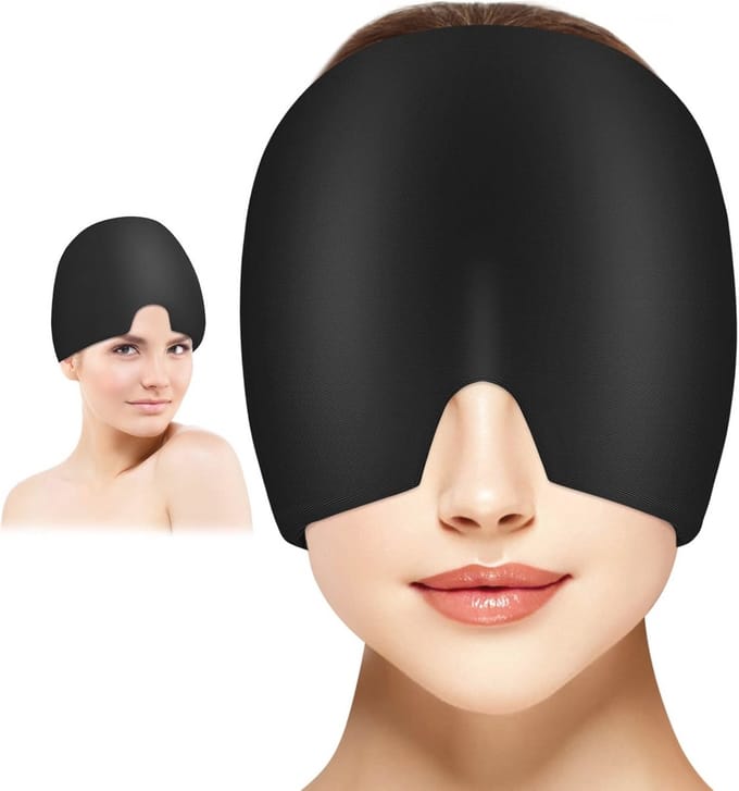 Migraine-hoed Slaapmasker voor Hoofdpijn en Stressverlichting