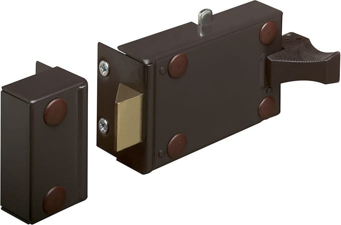 Oplegslot - Bruin - Staal - Lips - Lips OSW 1757-60 D bijzet DIN rechts2