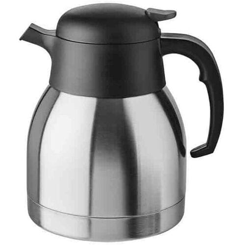 GGM Gastro (6 Stück) Isolierkanne - CLASSIC - 1 Liter - Einhandautomatik