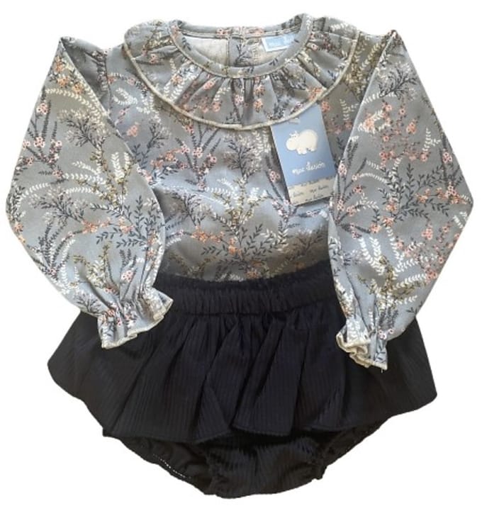 Mac ilusion setje bloomer met blouse