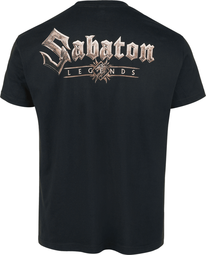 Sabaton T-shirt - Castle - S tot 4XL - voor Mannen - zwart