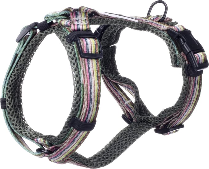 Hond Harnas Y-vorm Emerald Groen XS 28-52cm 32-50cm 15mm