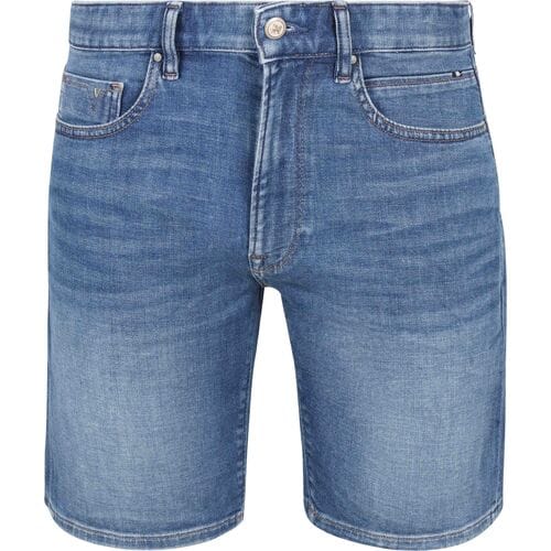 Korte Broek Vanguard V40 Rider Denim Short Blauw
