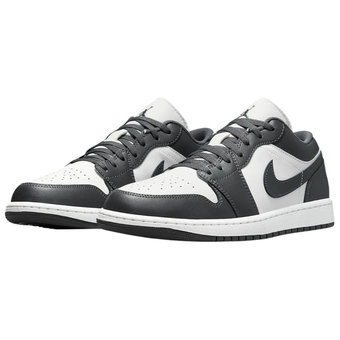 Air Jordan 1 Low Grijs Wit Heren Sneakers 553558-044 44