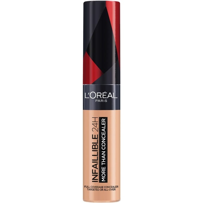 L'Oréal Paris Infaillible More Than Concealer, Full Cover, Cream Concealer, 327, Cashmere, 11 ml