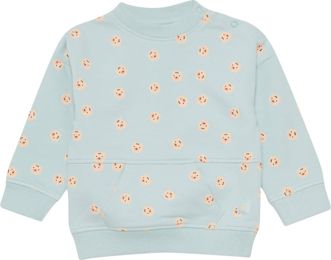 4PRESIDENT Sweater jongens - Light Blue - Maat 62 - Jongens trui